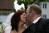 In der Hochzeitskutsche